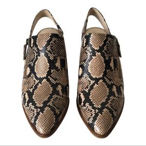 Cole Haan Vicky Snake Printed Leather